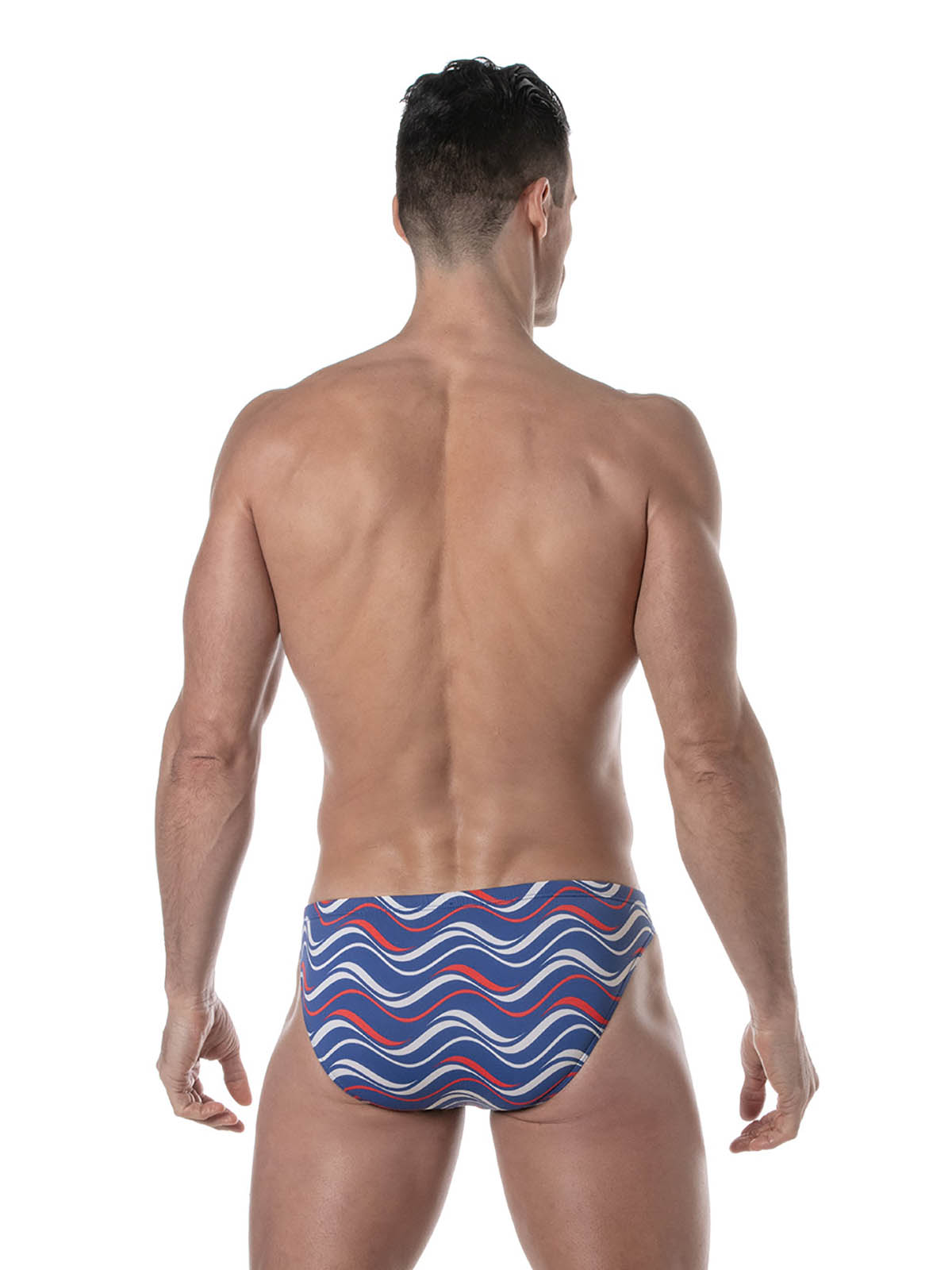 Brunos \ TOF Paris \ TOF Paris \ Mini Swim Brief Print | Blue