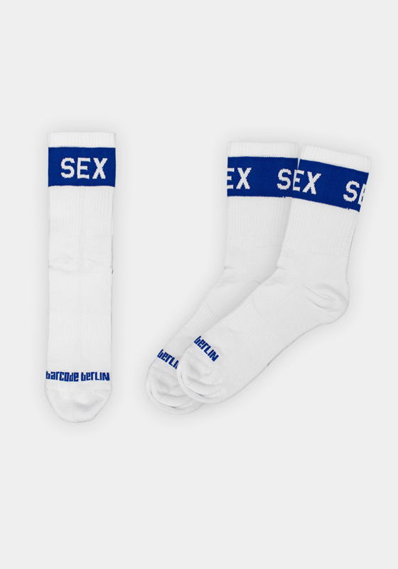 Brunos \ Socks \ Barcode Berlin \ Fetish Half Socks Sex | White