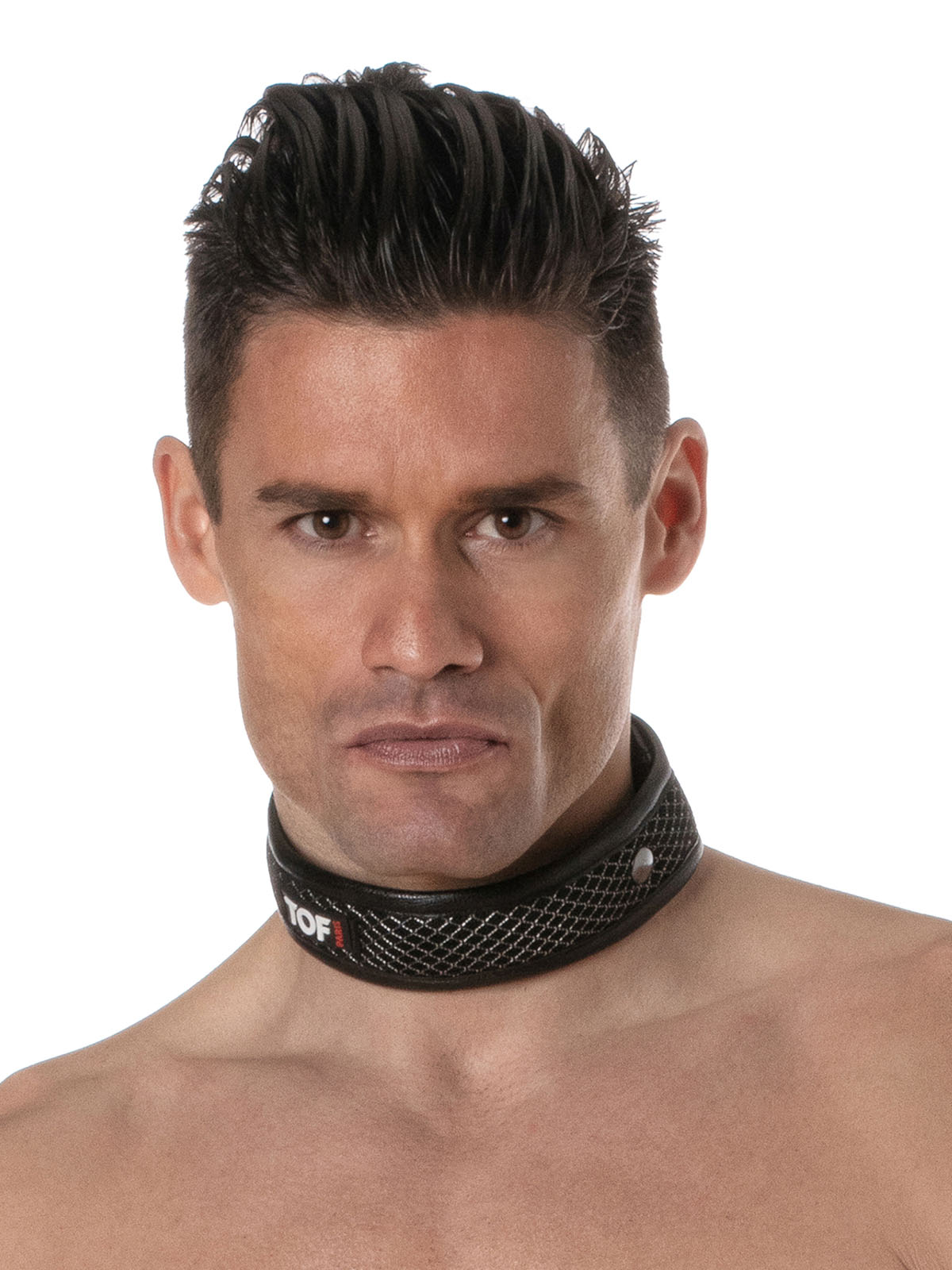 Brunos \  \ TOF Paris \ 3D Collar | Black/Grey