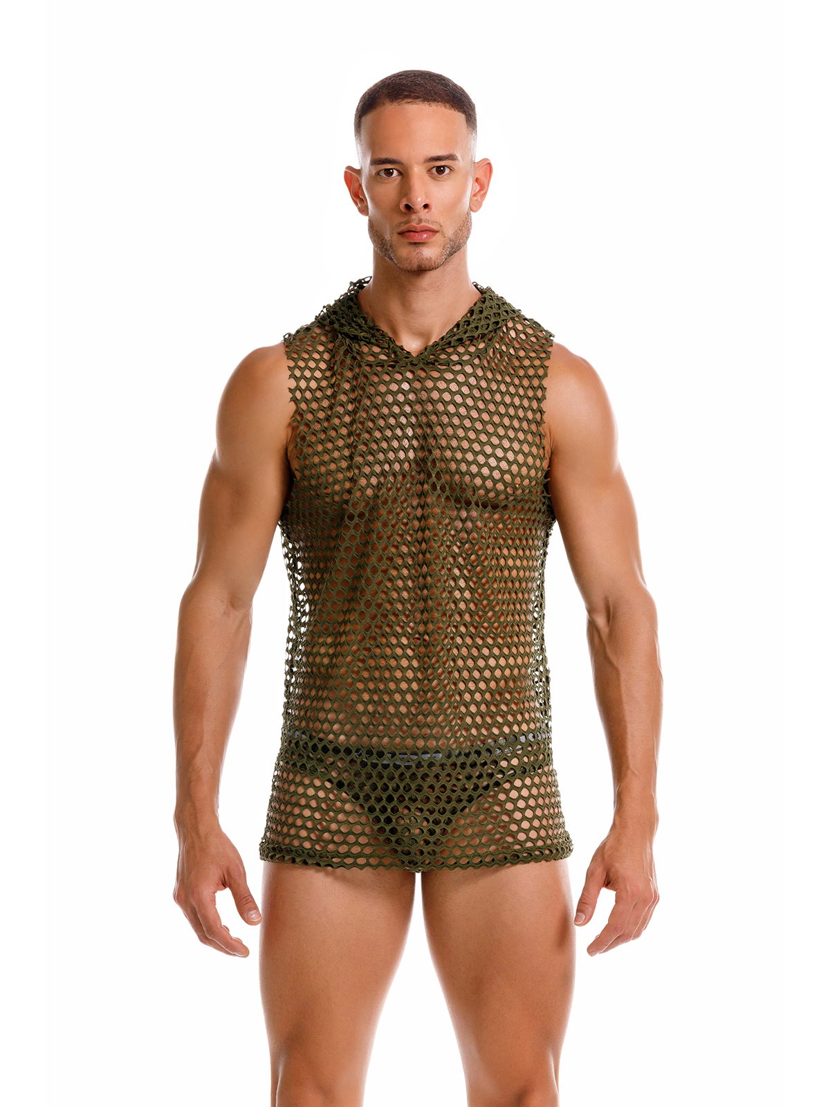 Brunos \  \ JOR \ Hoodie Tank Urban | Green