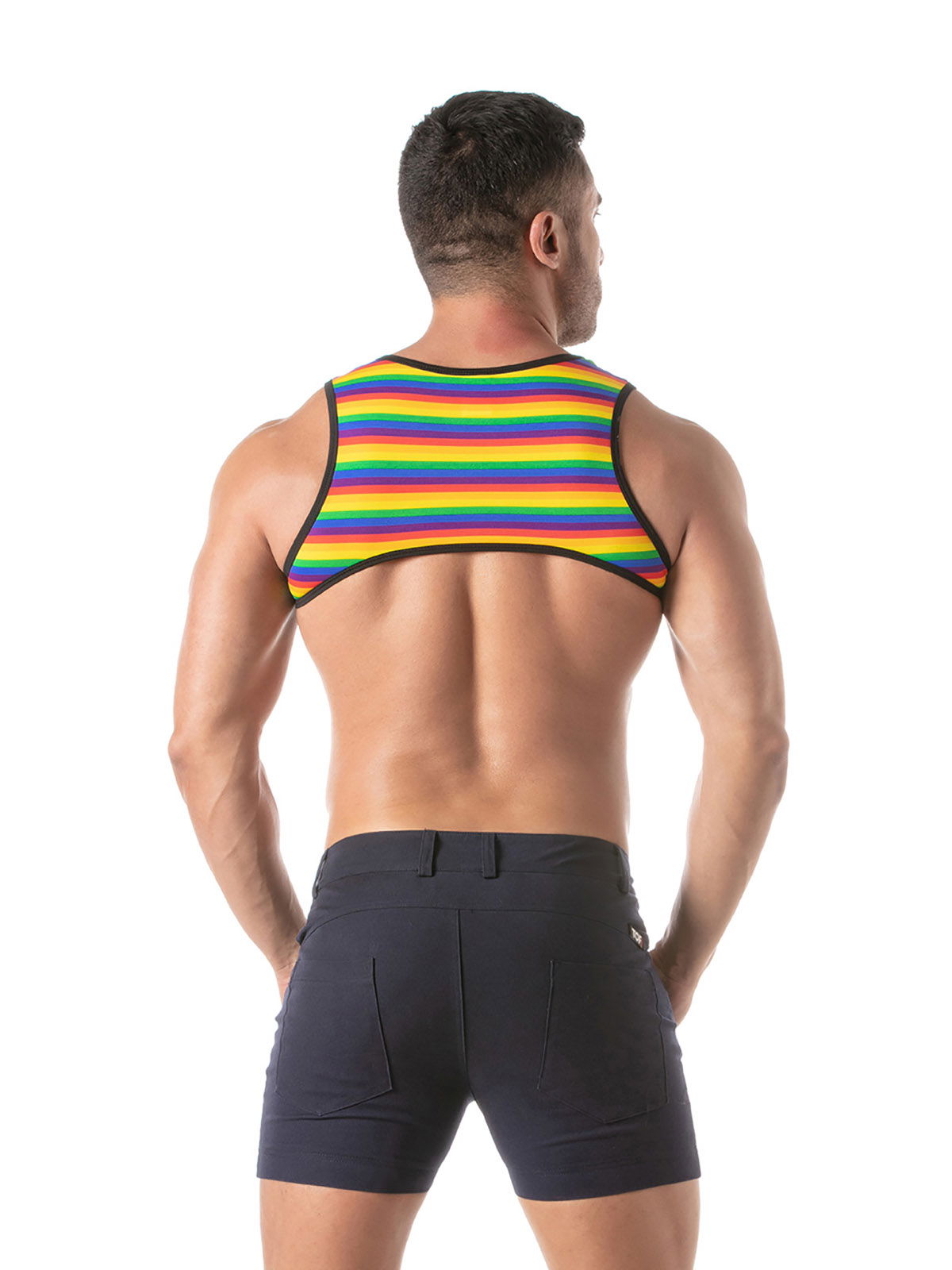 Brunos \  \ TOF Paris \ Mens Harness | Rainbow