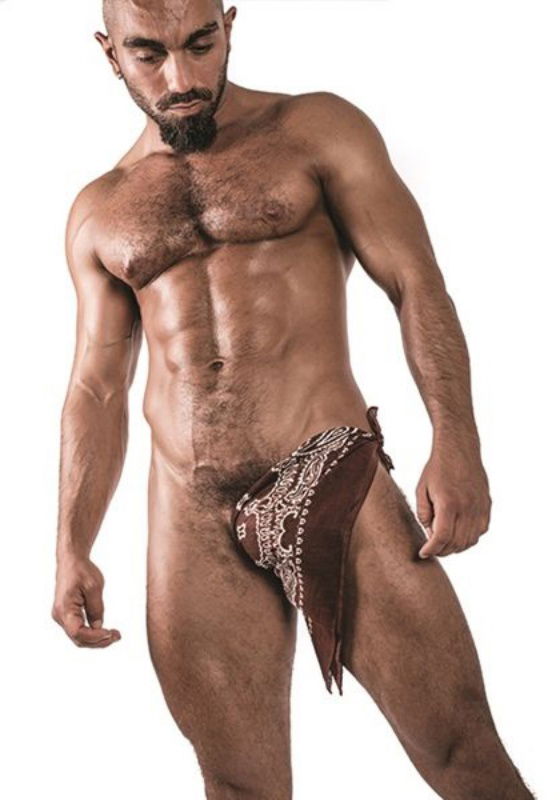 Brunos \ Mister B \ Mister B \ Hanky Bandana | Brown