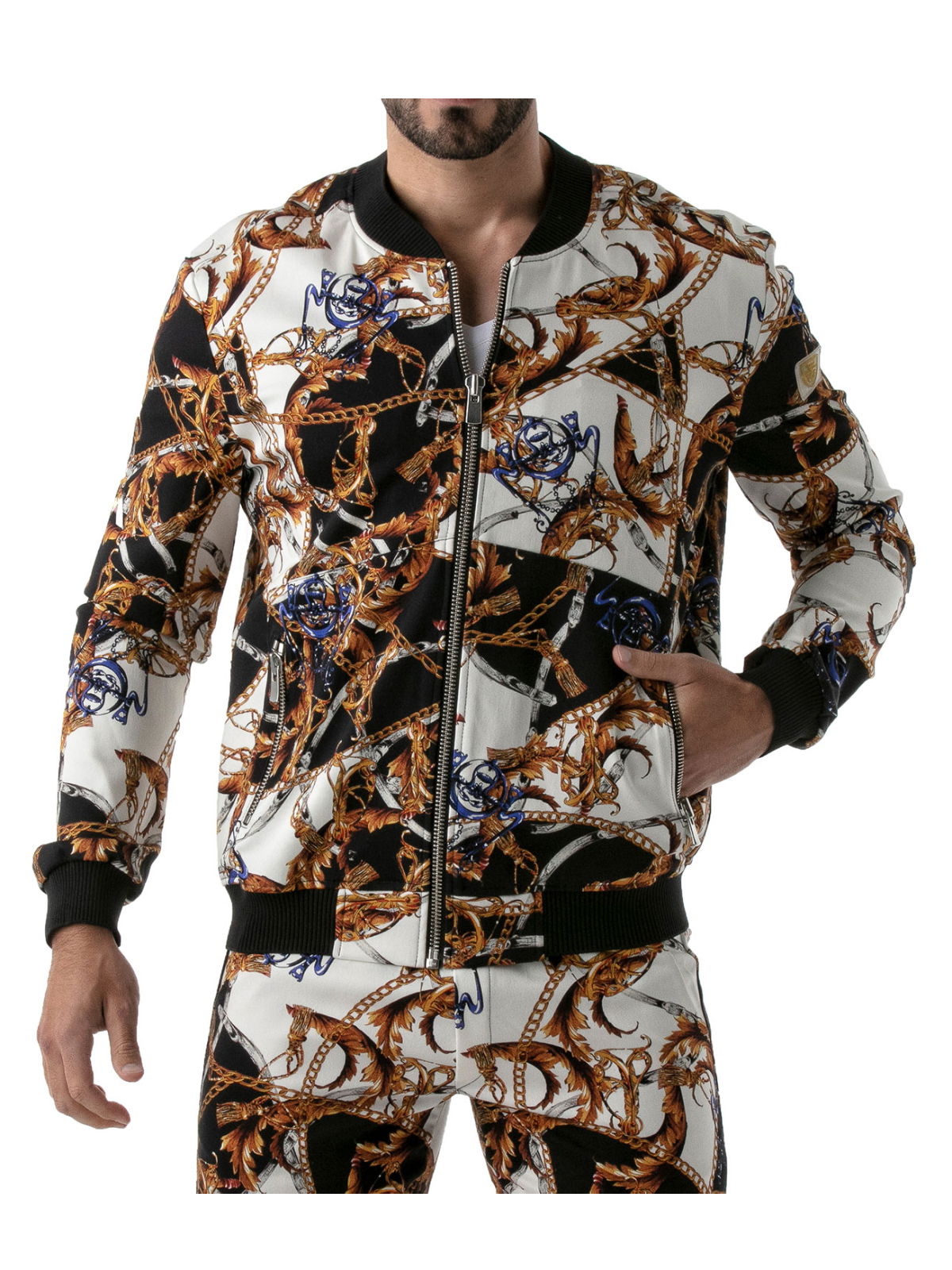 Brunos \  \ TOF Paris \ Baroque Jacket | Gold