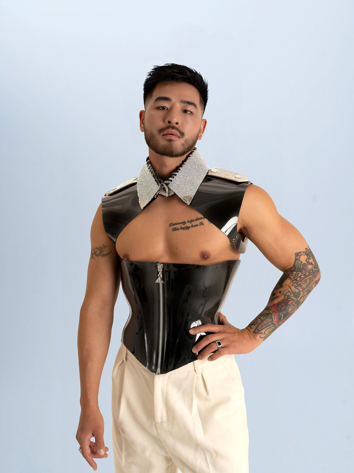 Brunos \ Noch zu bearbeiten \ Lorand Lajos \ Violet Corset Vinyl | Black