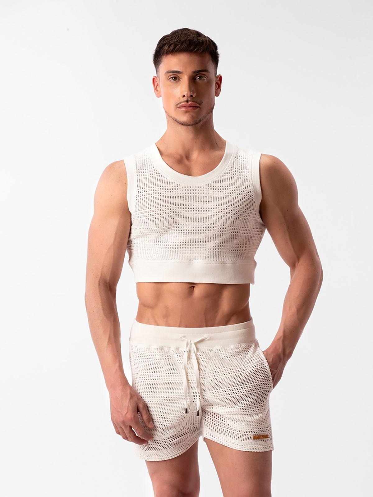 Brunos \ Fashion Sale \ Barcode Berlin \ Top Crop Top Luz | White