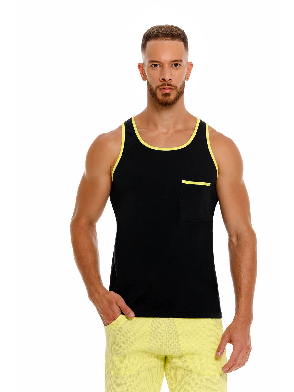 Brunos \ JOR \ JOR \ Tank Top Lounge | Black