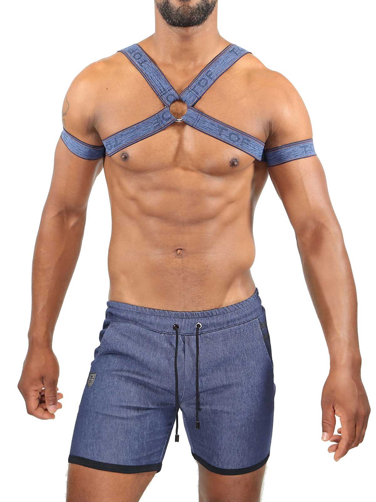 Brunos \ Fashion Sale \ TOF Paris \ Elastic Harness | Blue