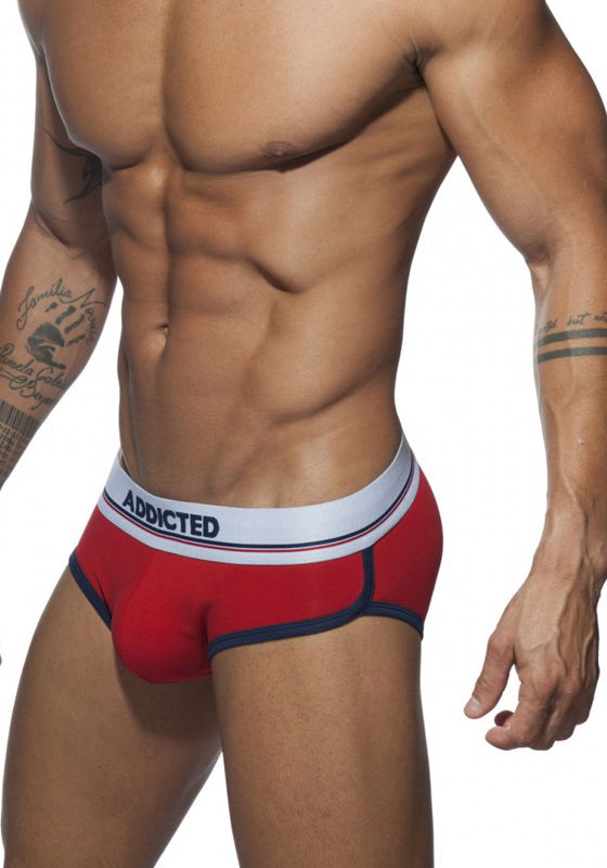 Addicted Curve Brief | Red Addicted Curve Brief | Red