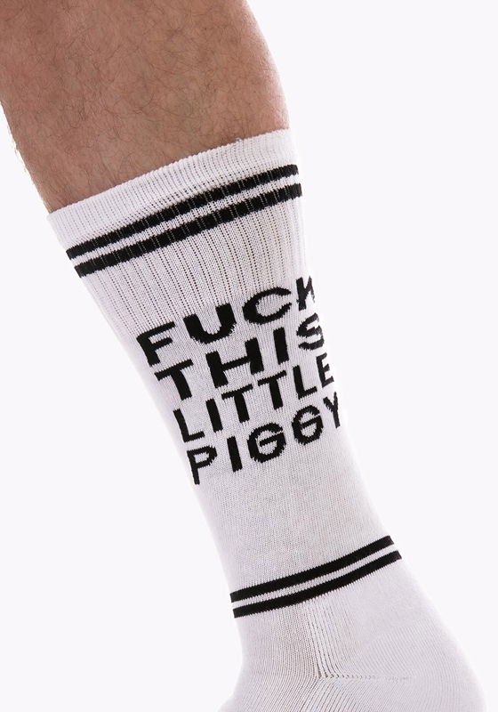 Brunos \ Fashion Sale \ Barcode Berlin \ Barcode Berlin 91621 Gym Socks Fuck Little Piggy