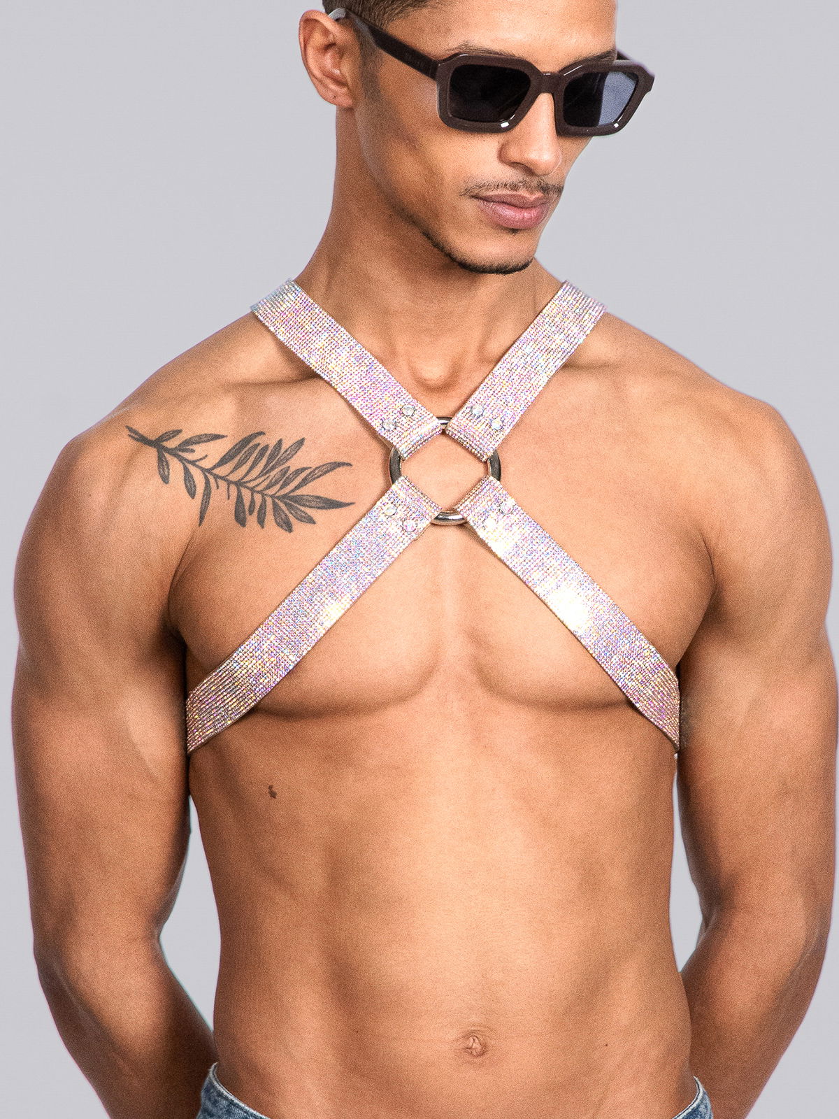 Brunos \  \ Lorand Lajos \ X-Harness Crystal | Multicolor