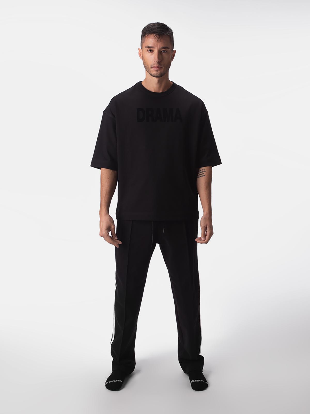 Brunos \  \ Barcode Berlin \ Shirt Oversized Drama | Black