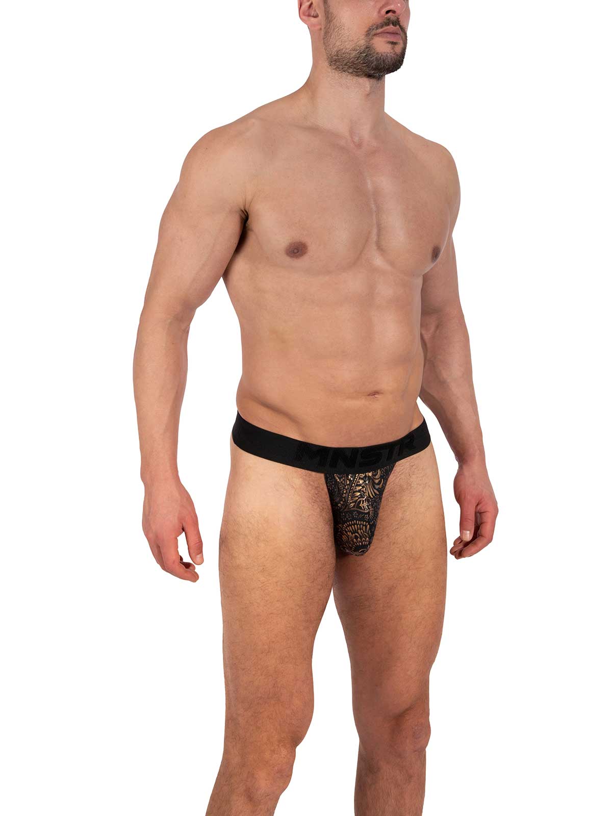 Brunos \ MANSTORE \ MANSTORE \ String Tanga | Black/Gold