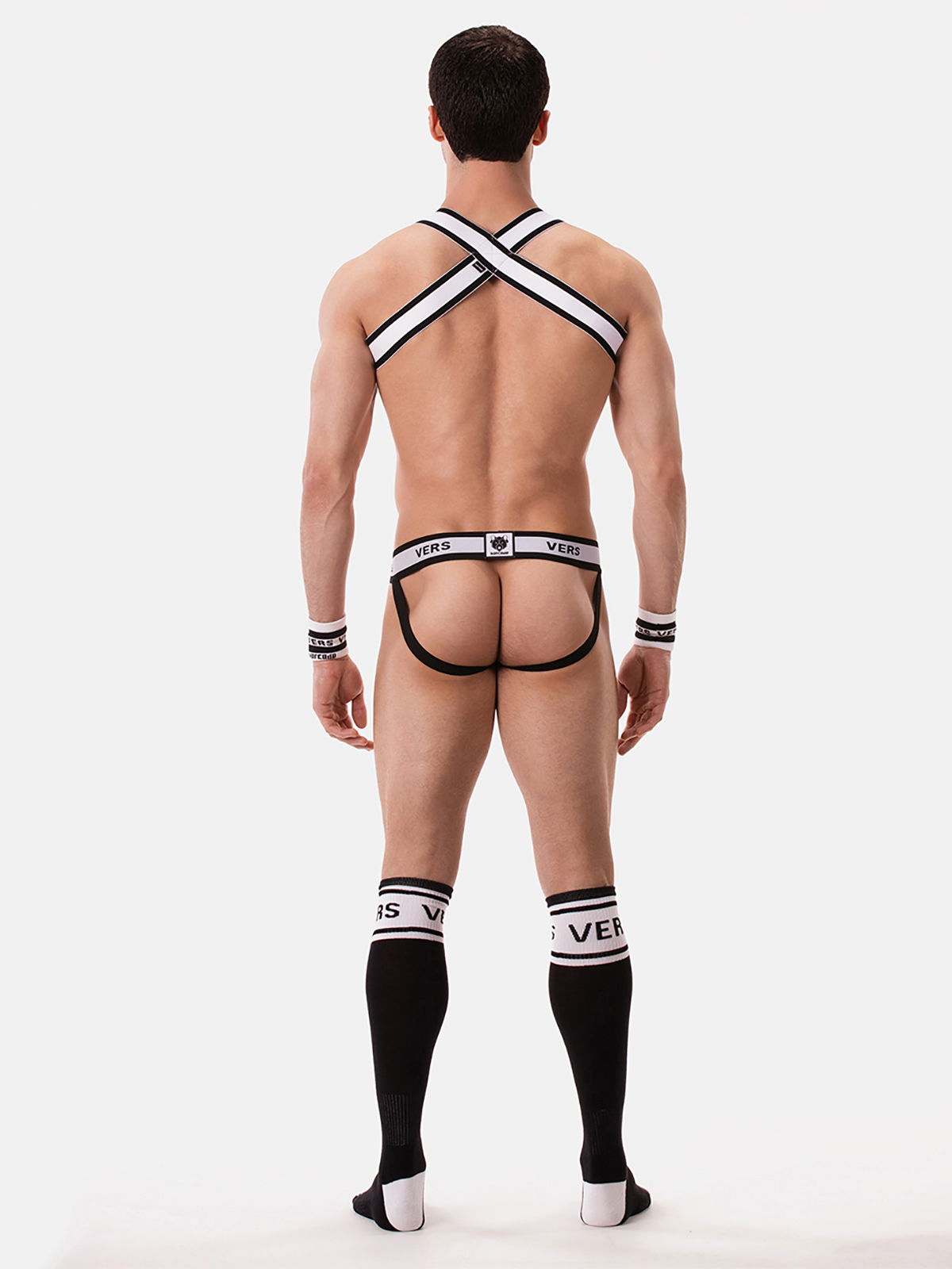 Brunos \ Jocks \ Barcode Berlin \ Jockstrap VERS | Black/White