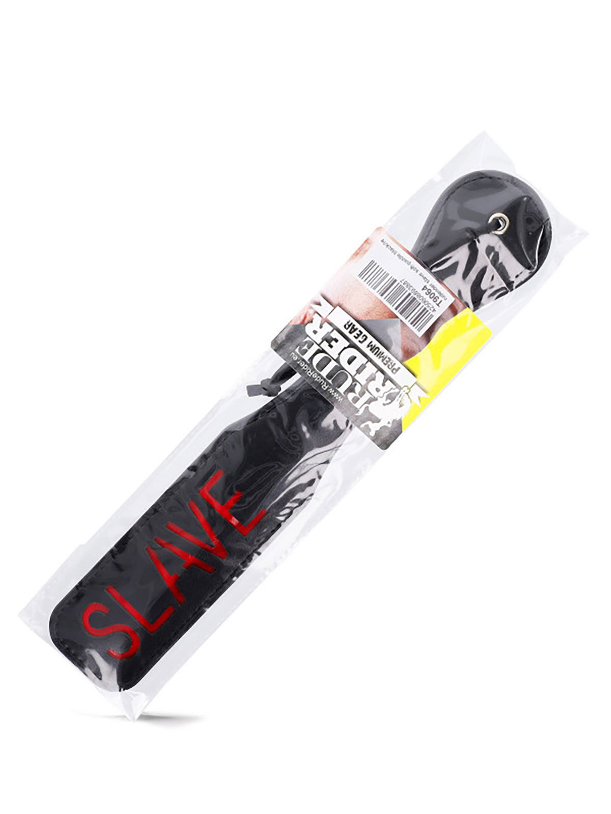 Brunos \  \ Rude Rider \ Soft Paddle "Slave" | Black/Red