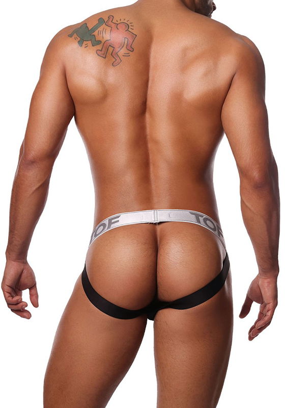 Brunos \ Jocks \ TOF Paris \ Jockstrap Vienna | Black/White