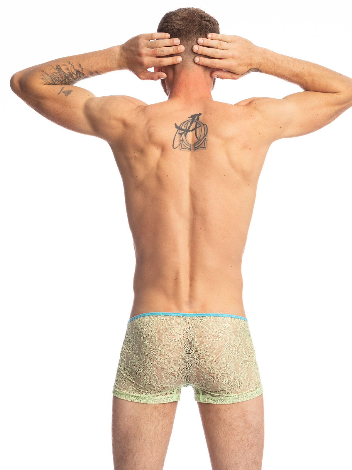 Brunos \ Boxer | Trunks \ L'homme Invisible \ Invisible Boxer Anis Vitaminé | Green