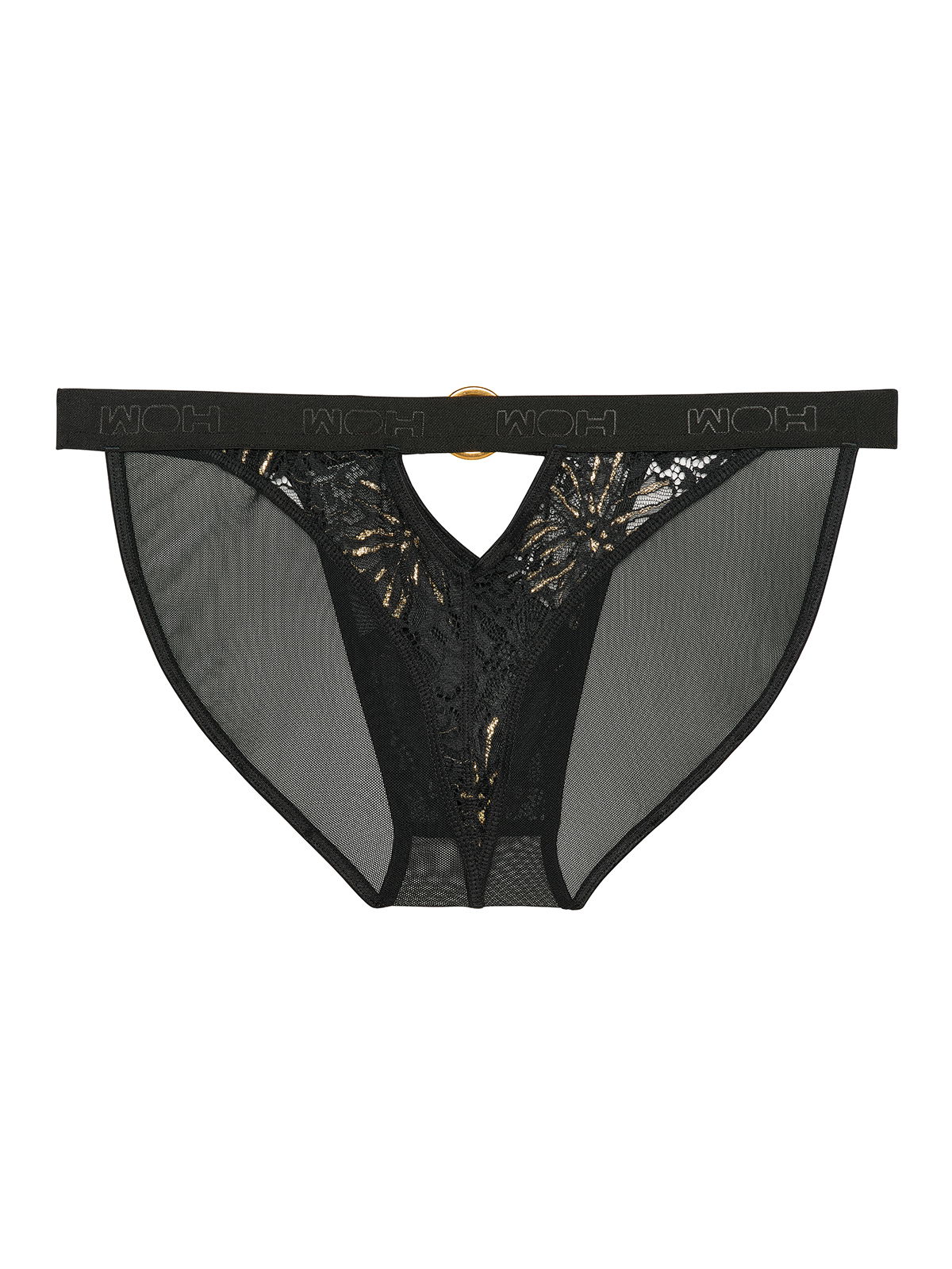 Brunos \ Briefs | Slips \ WOH \ Pure Seduction Tanga Briefs | Black