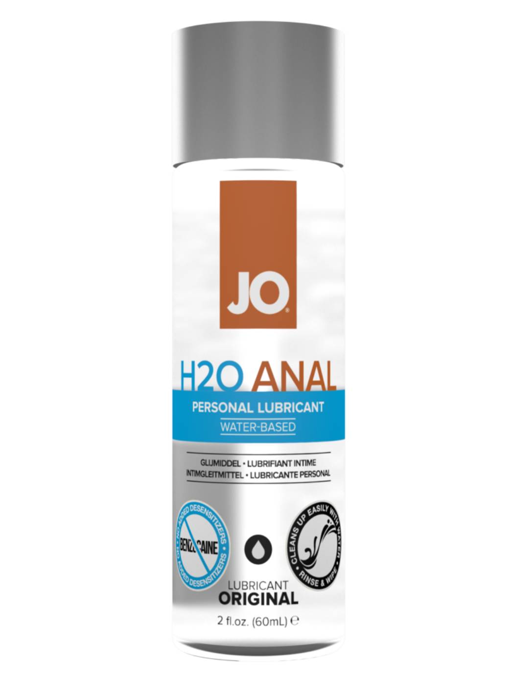 Brunos \ System JO \ System JO \ JO H2O Anal Original Lubricant Gleitgel auf Wasserbasis