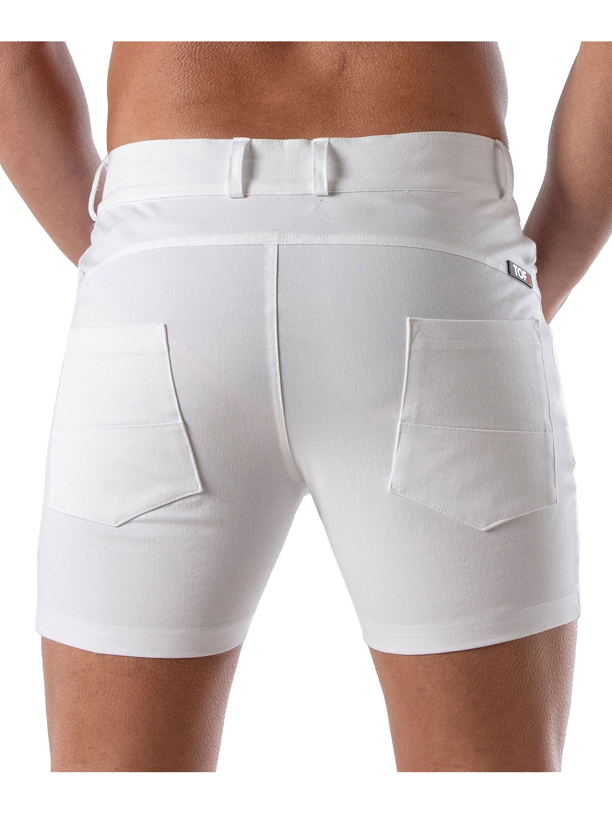 Brunos \  \ TOF Paris \ Patriot Chino Shorts | White