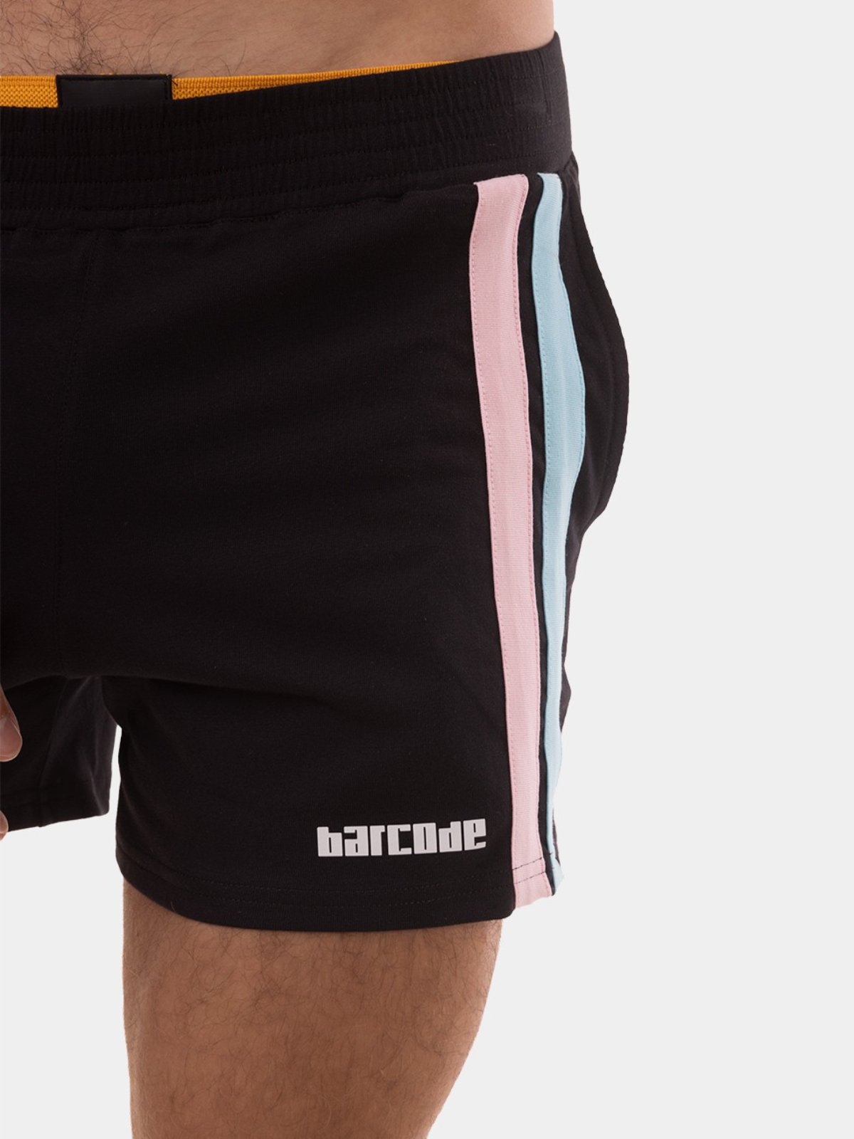 Brunos \ Fashion Sale \ Barcode Berlin \ Short Craig | Black-Skyblue-Pink