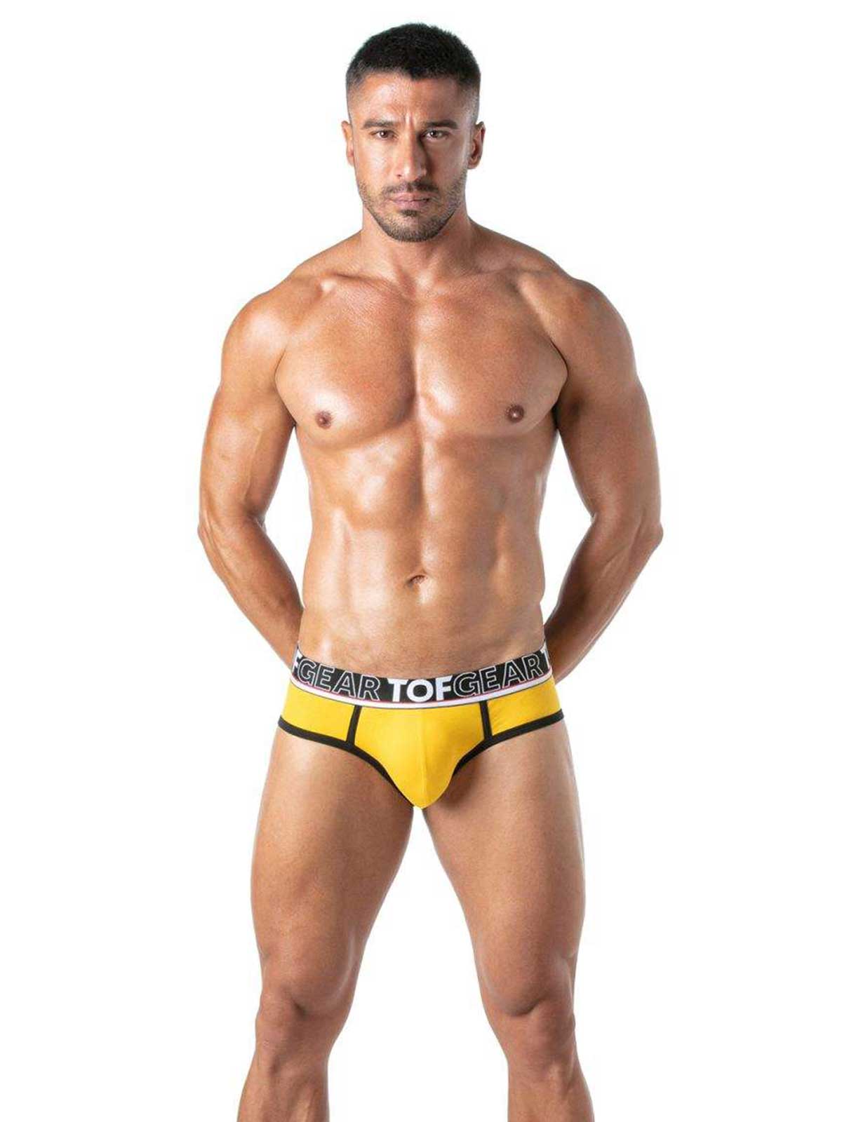 Brunos \ Jocks \ TOF Paris \ Brief Backless Champion | Yellow