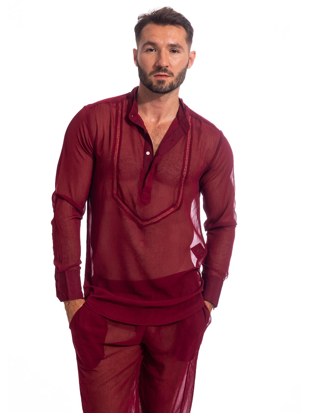 Tunic Shirt Chantilly | Red
