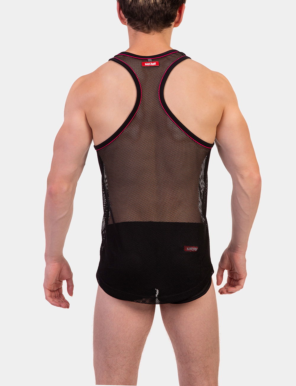 Brunos \ Fashion Sale \ Barcode Berlin \ Barcode Berlin Tank Top Elmar | Black/Red