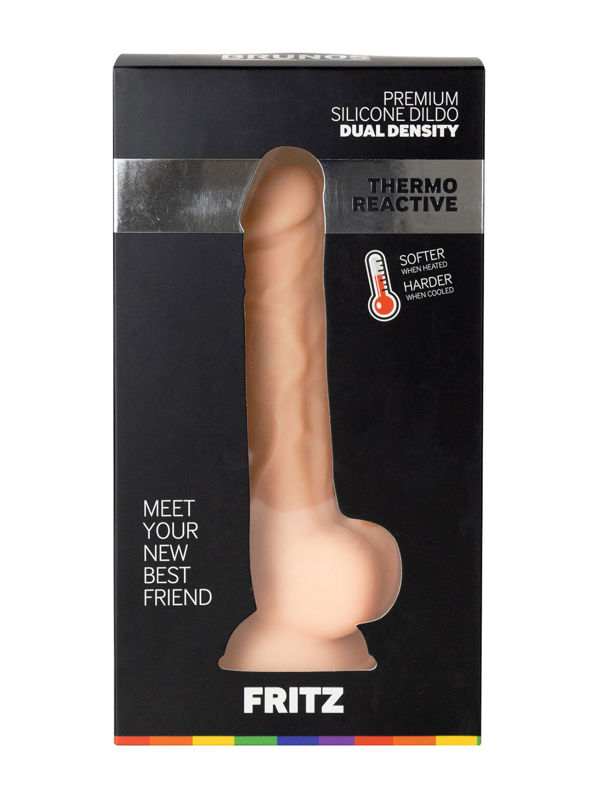 Brunos \ BRUNOS Toys \ BRUNOS TOYS \ FRITZ Premium Silicone Dildo | 17,5 x 3,3 cm 