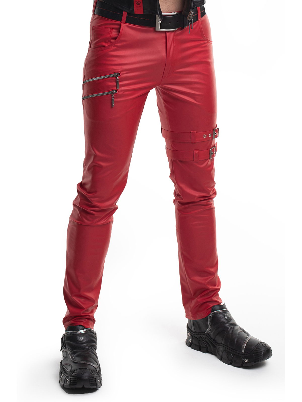 Brunos \ Regnes Fetish Planet \ Regnes Fetish Planet \ Wetlook Trousers Tommaso | Red