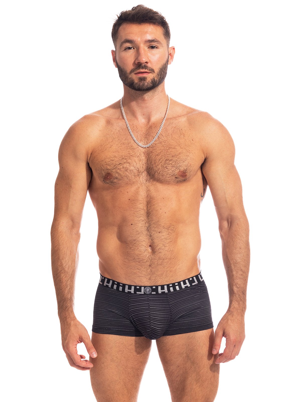 Fade Out Lines Push-Up Hipster | Black