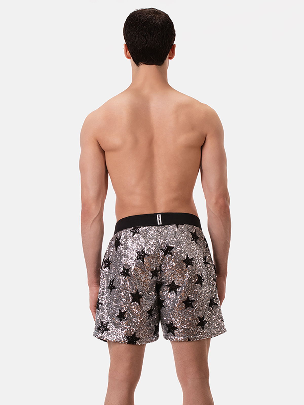 Brunos \ NEU \ Barcode Berlin \ Short Atlas | Silver/Black