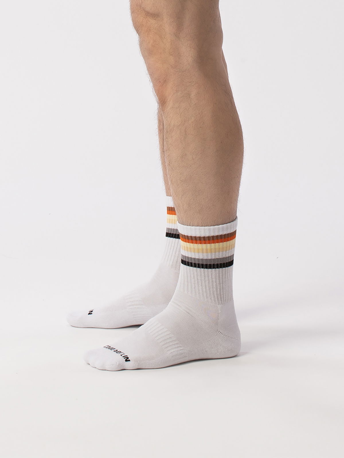 Brunos \  \ Barcode Berlin \ Half Socks Bear | White