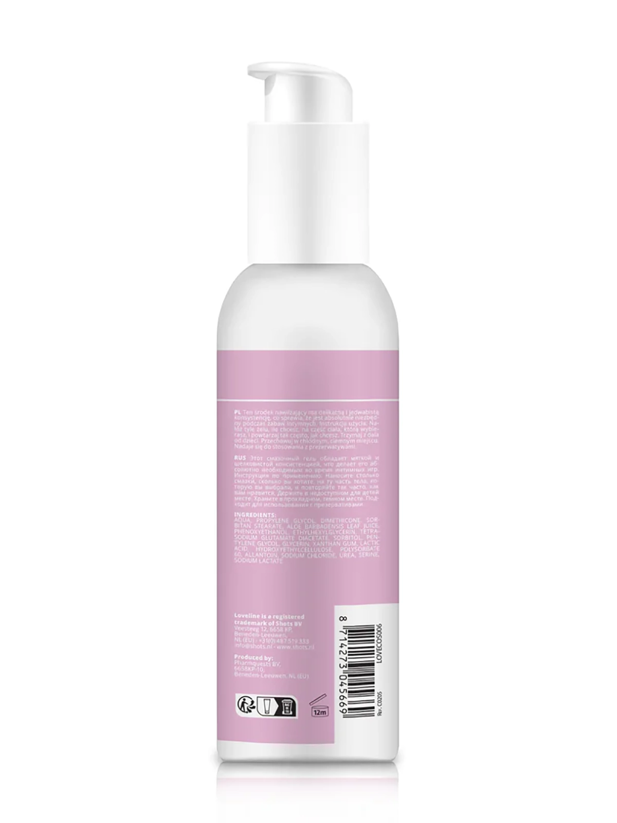 Brunos \ Neu \ Loveline \ Silky Lubricant auf Wasserbasis | 150 ml