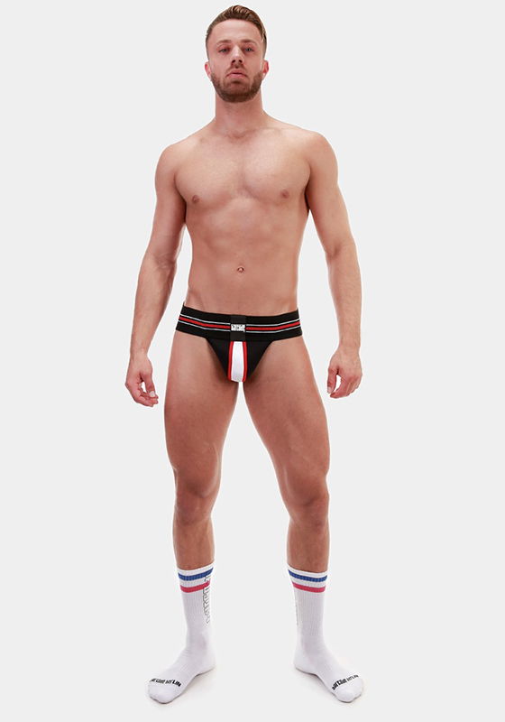 Barcode Berlin Jock Denis | Black/White/Red 