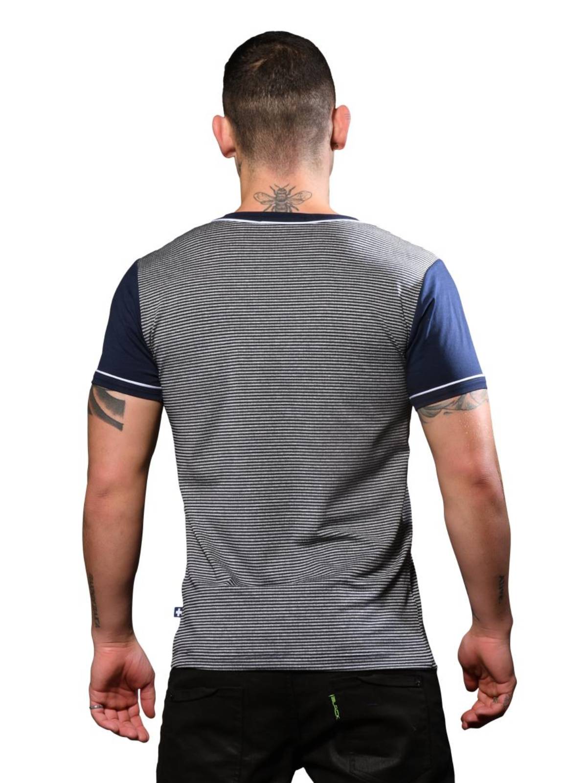 Brunos \  \ Andrew Christian \ Anchor Stripe Tee