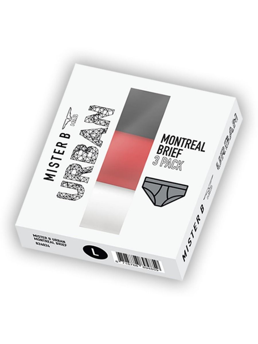 Brunos \ Mister B \ Mister B \ Urban Montreal Brief 3-Pack