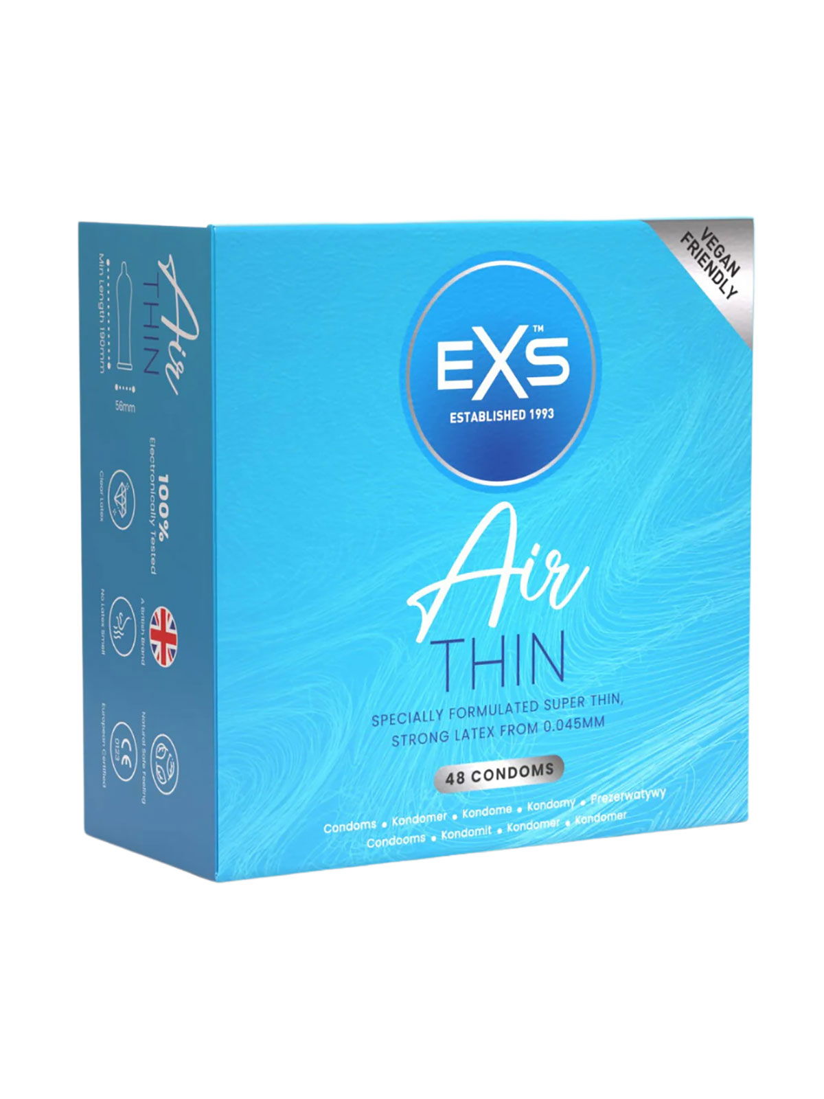 Brunos \ Kondome & Handschuhe \ EXS Condoms \ EXS Air Thin Kondome | 48-Pack