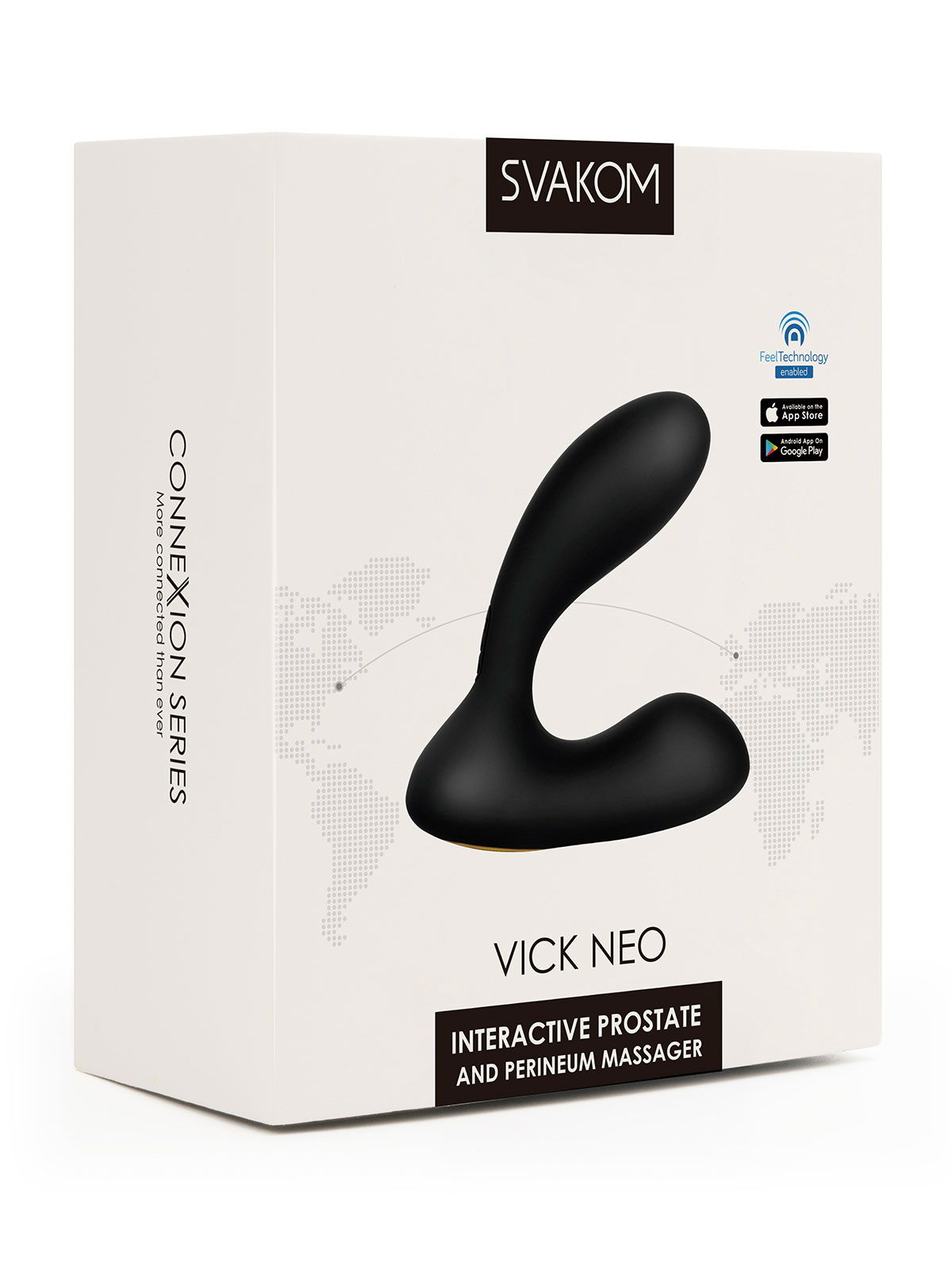 Brunos \ SVAKOM \ SVAKOM \ Plug Prostata Massage Vick NEO Interactive | Black