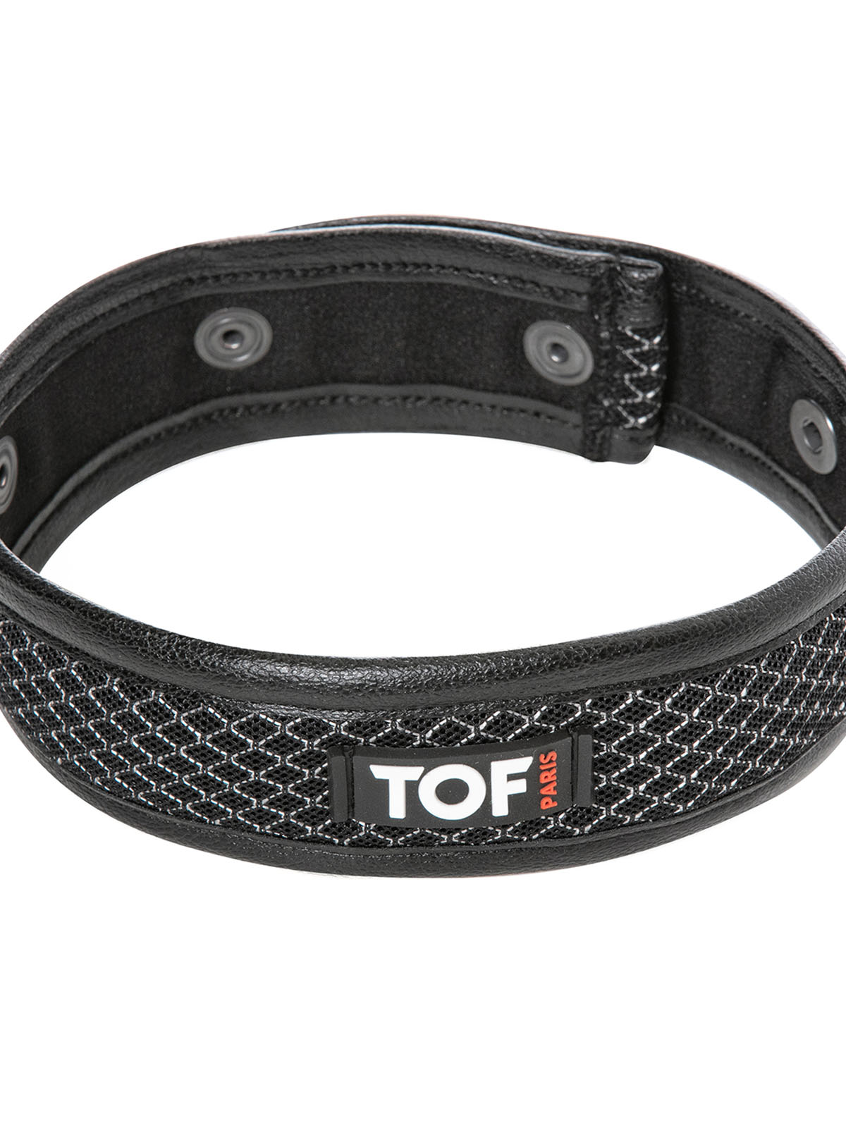 Brunos \  \ TOF Paris \ 3D Collar | Black/Grey