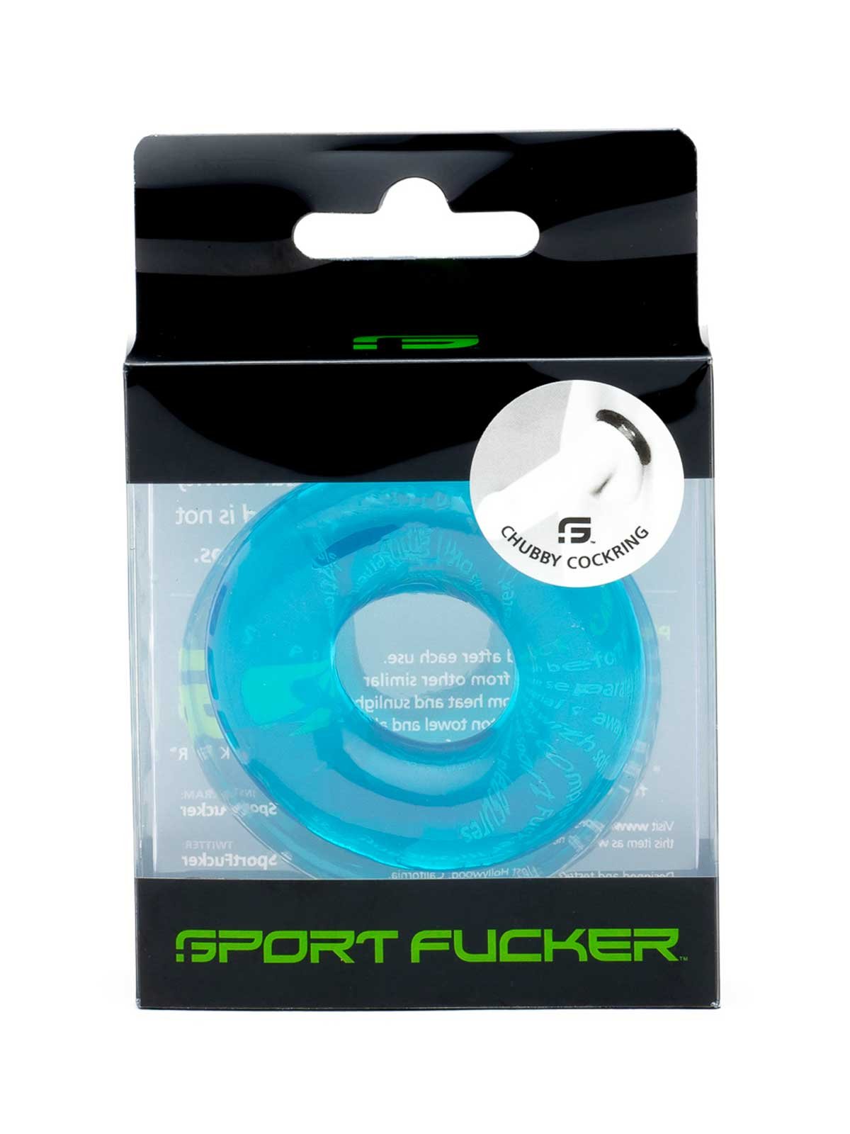 Rubber Cockring | Blue