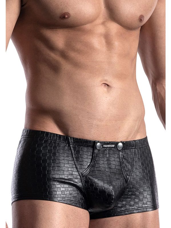 Brunos \  \ MANSTORE \ Manstore M956 Black Popper Pants