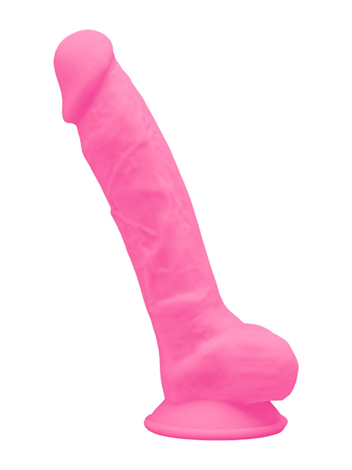 Brunos \ Dildos \ SILEXD \ Glow In The Dark Dildo 17,6 cm | Pink