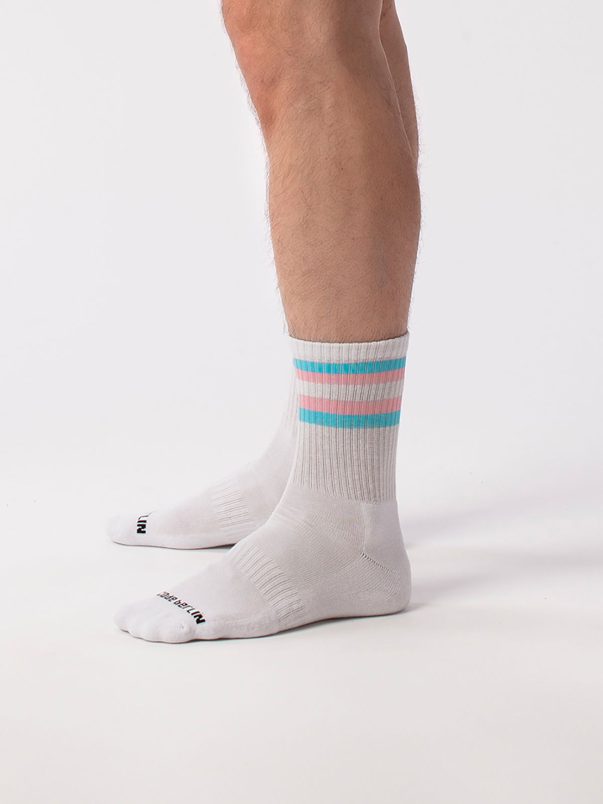 Brunos \  \ Barcode Berlin \ Half Socks Trans | Blue