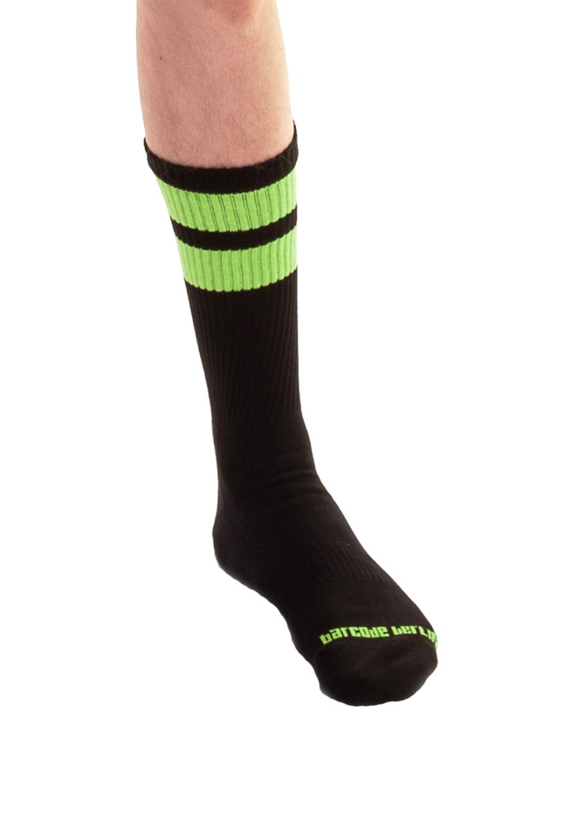 Gym Socks | Black|Green