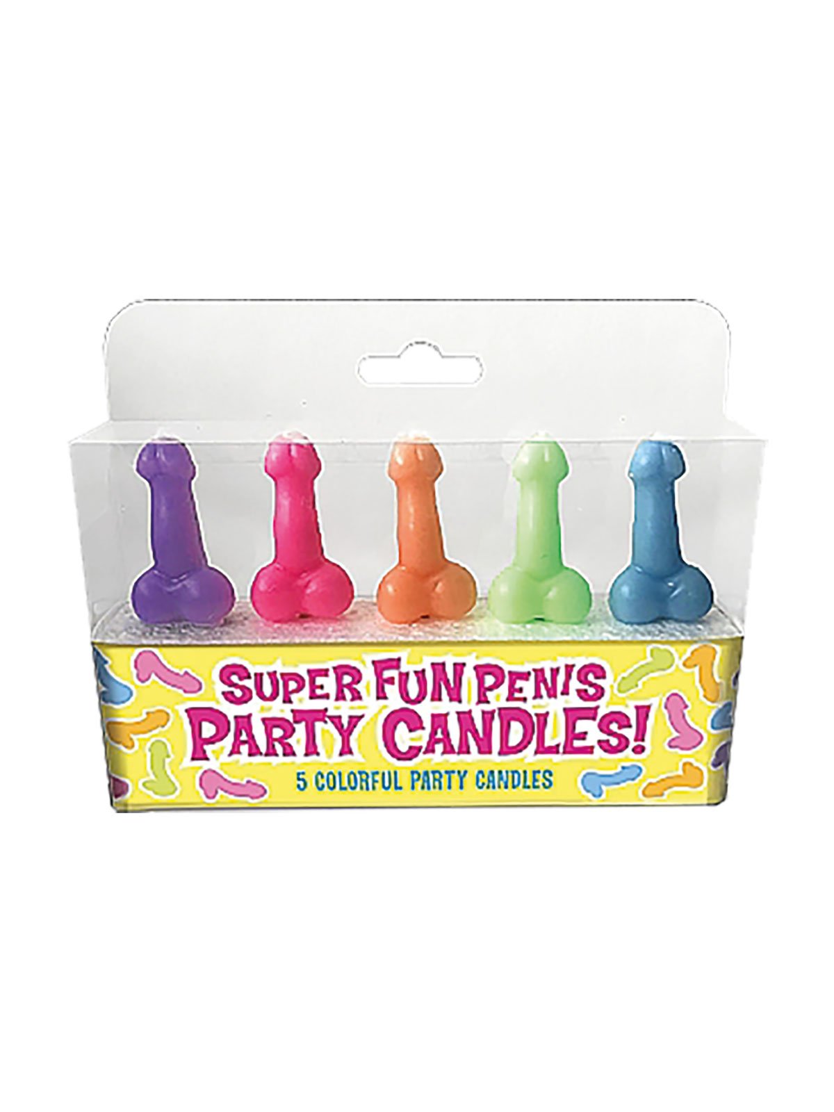Kerzen Super Fun Penis Party | 5 Stück