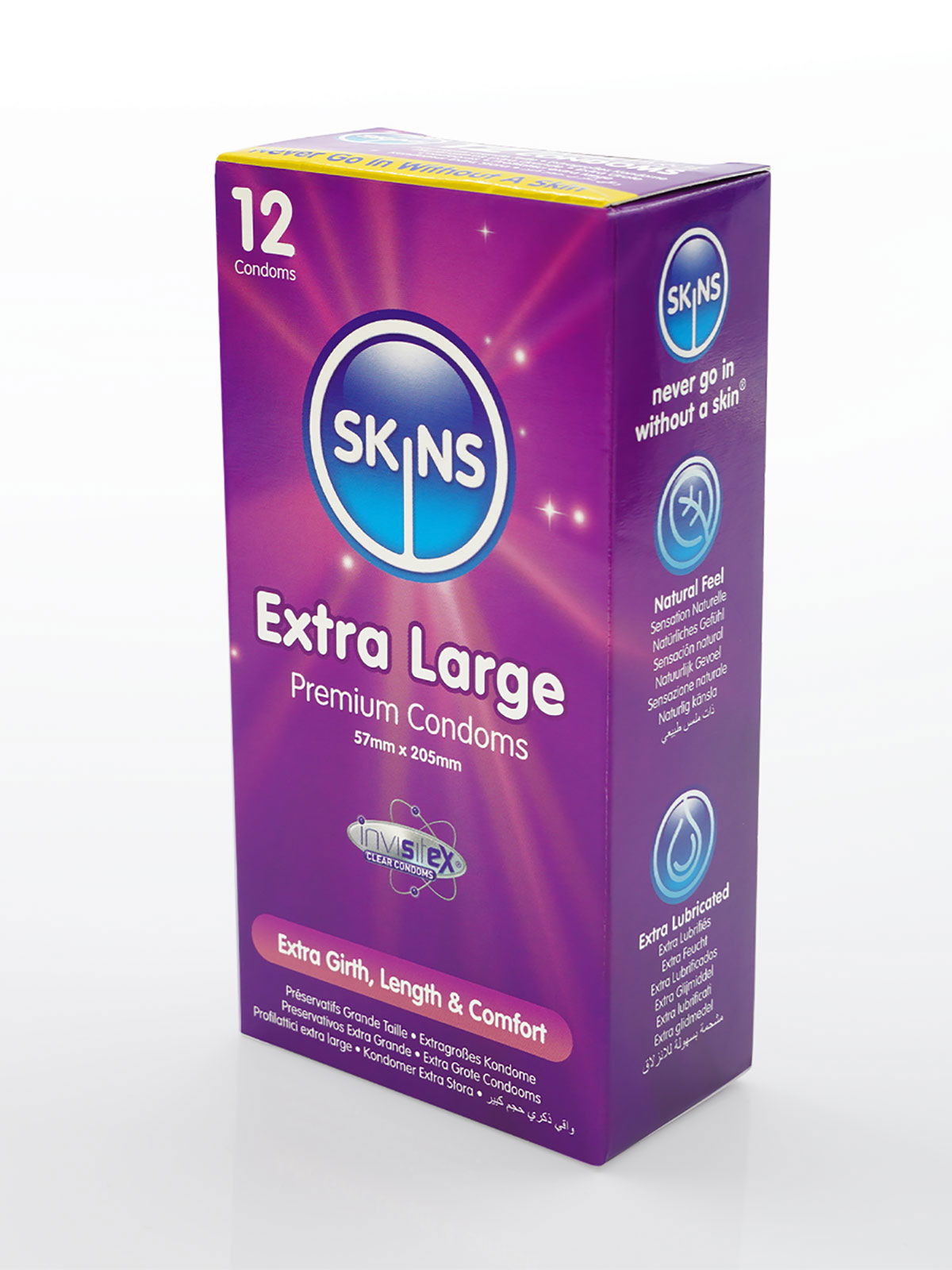 Brunos \ SKINS \ Skins \ Extra Large Kondome | 12er-Pack