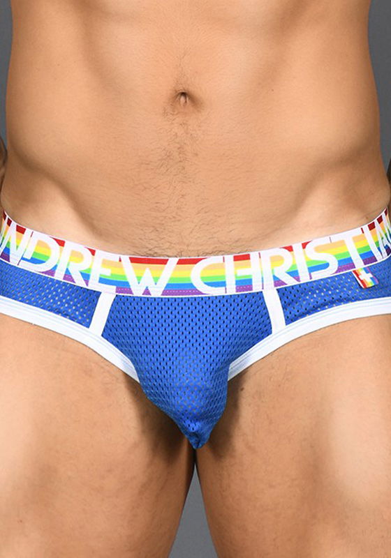 Brunos \ Pride Fashion \ Andrew Christian \ Andrew Christian Pride Mesh Brief