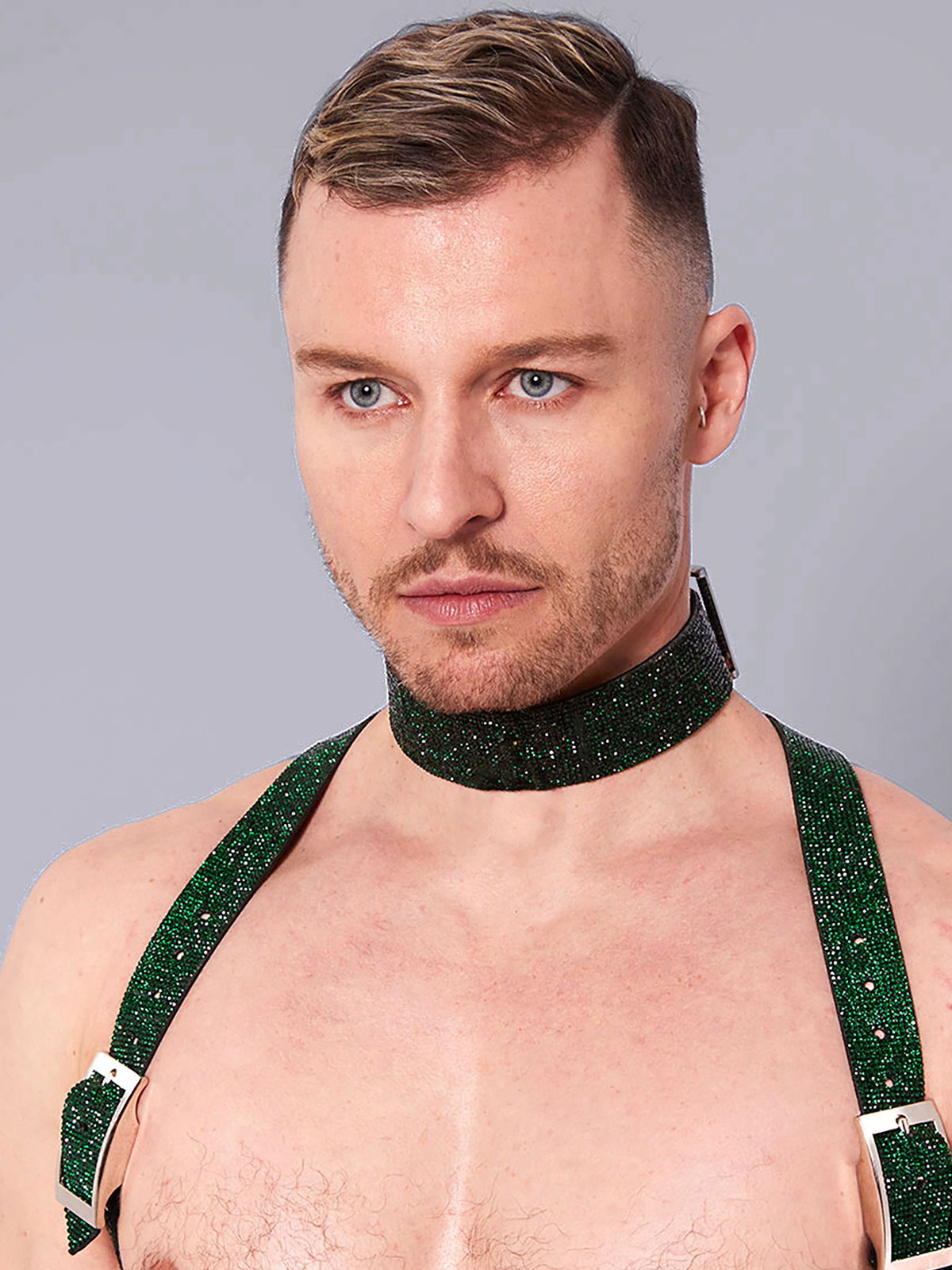 Brunos \ Neu \ Lorand Lajos \ Choker Crystal | Green