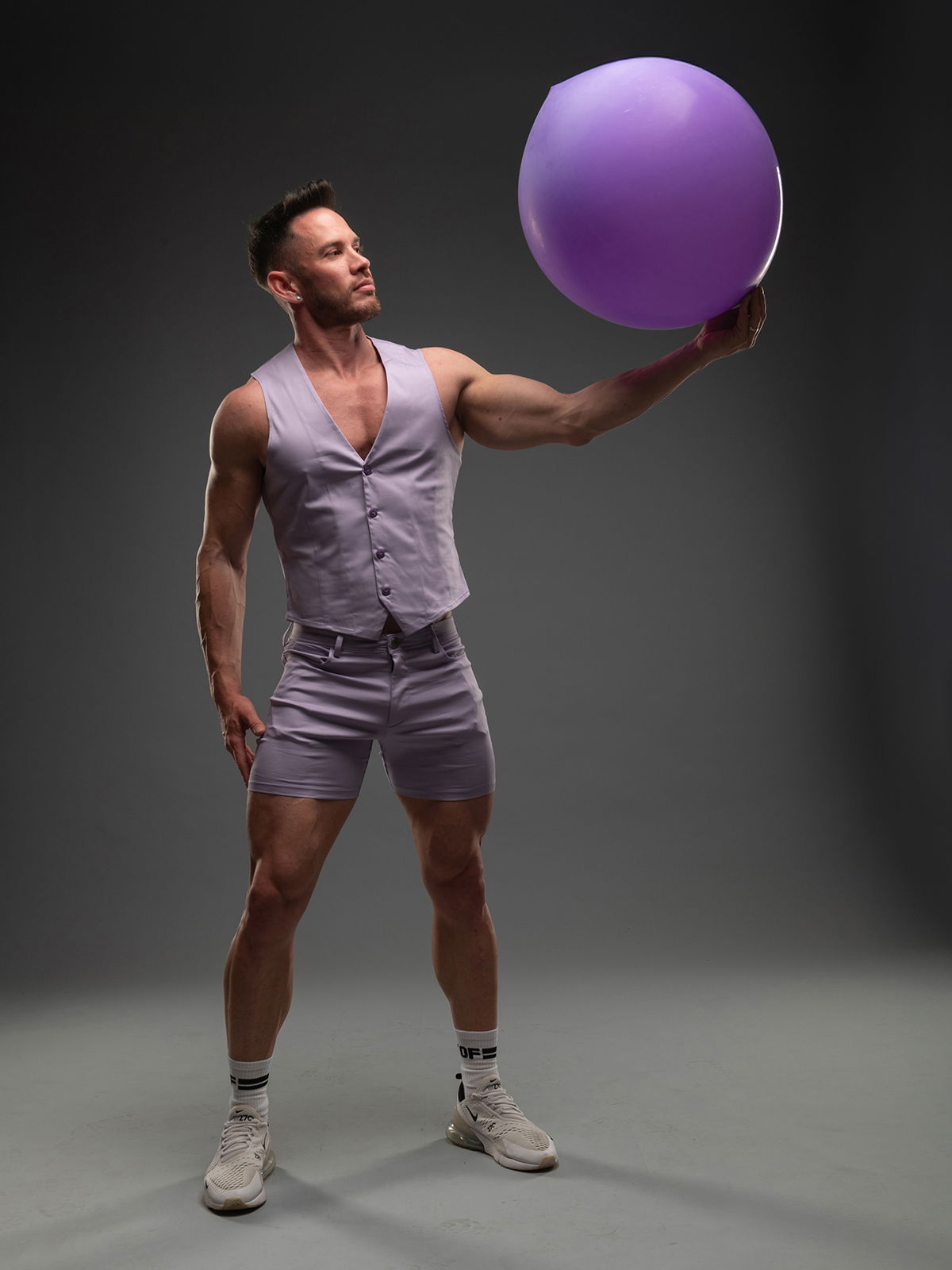 Brunos \ NEU \ TOF Paris \ Chino Vest | Purple