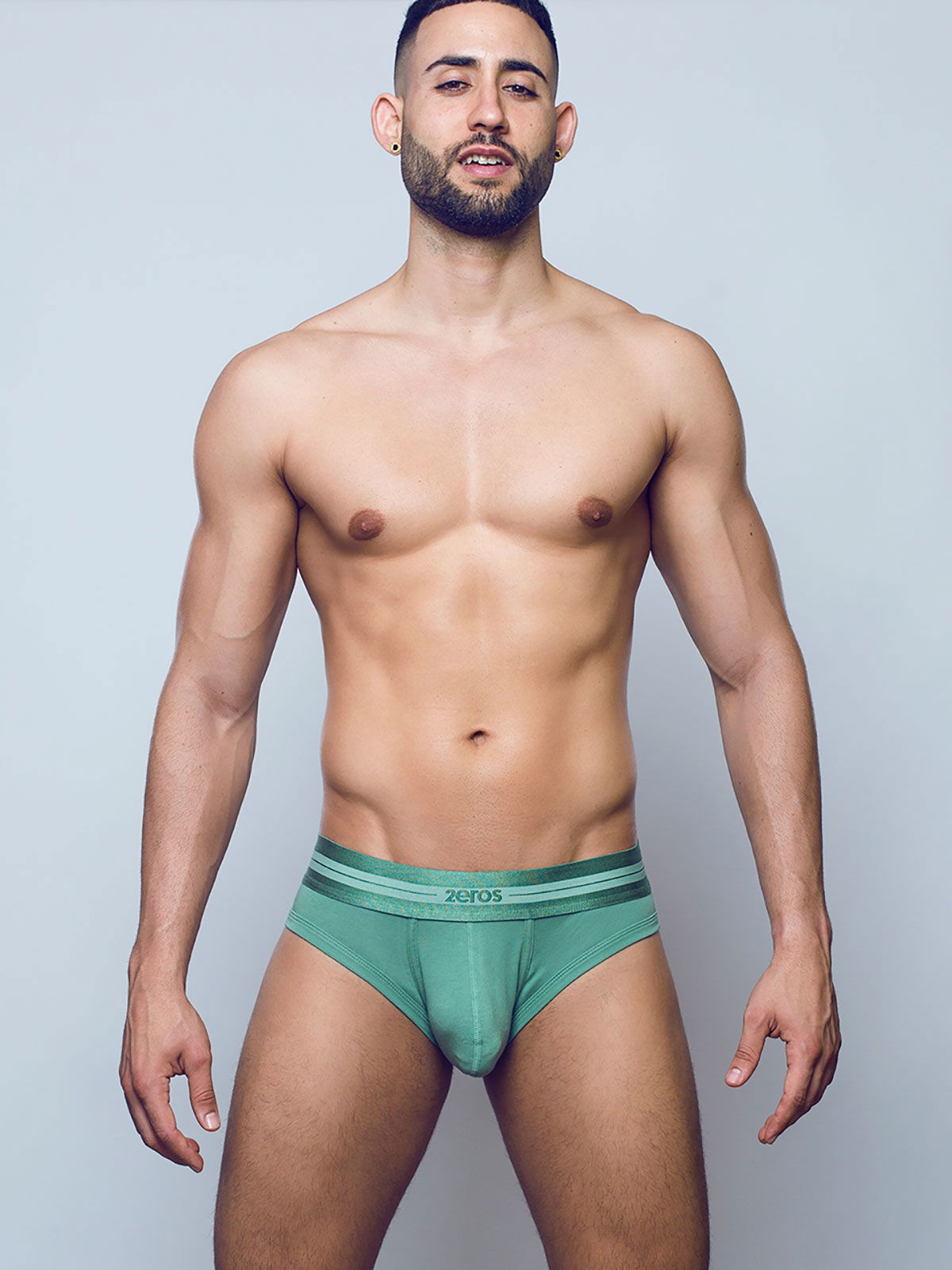 Brunos \ Fashion Sale \ 2eros \ Brief Athena | Shale/Green